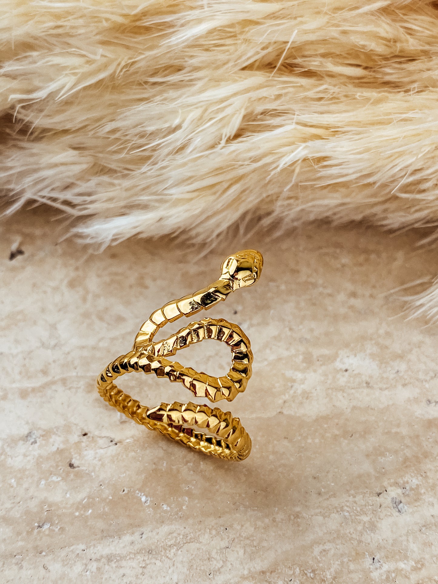 Ring Golden Snake