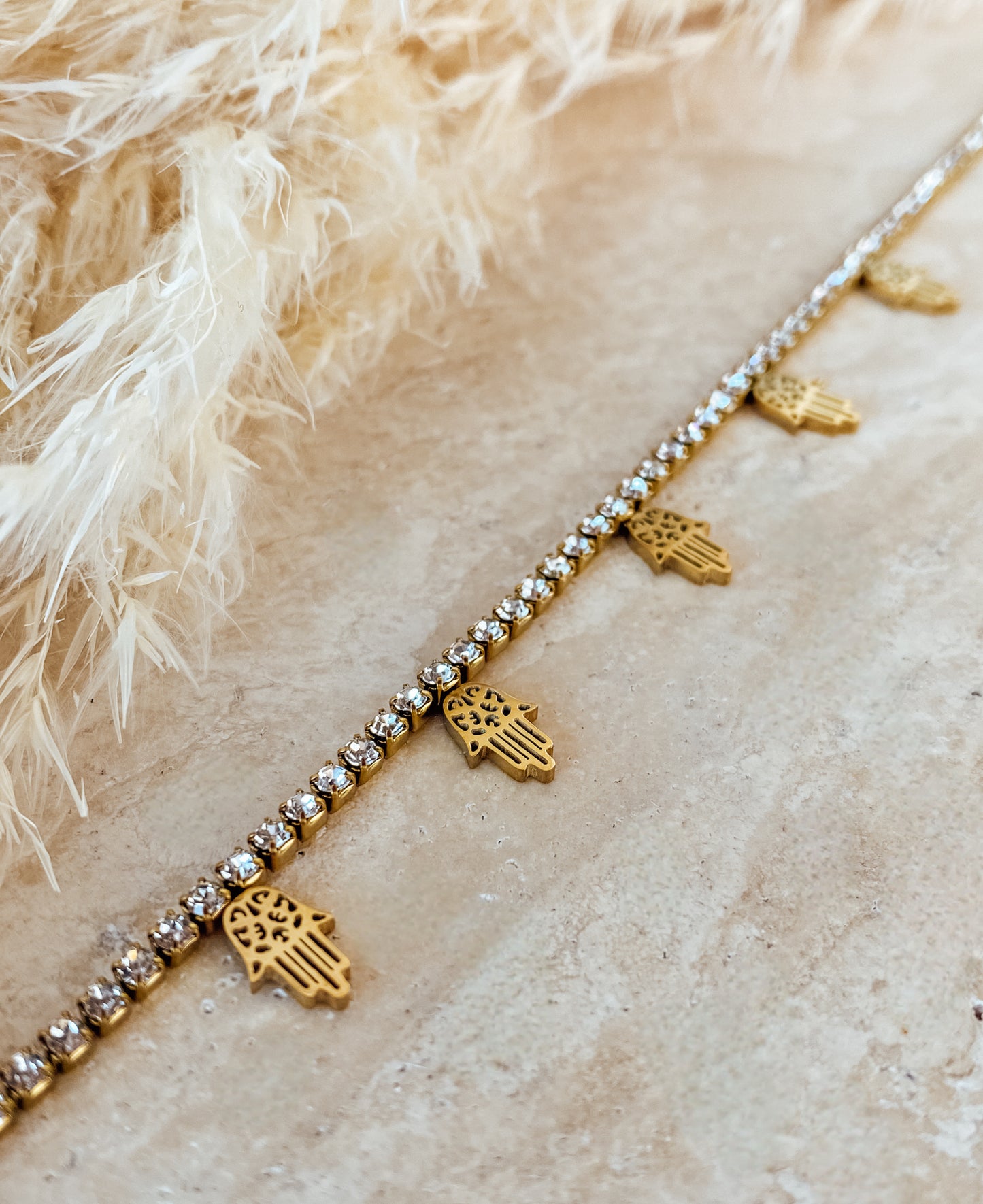 Fußkette Hamsa of Summer