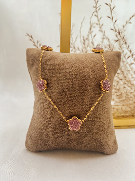Kette Rosa Bloom
