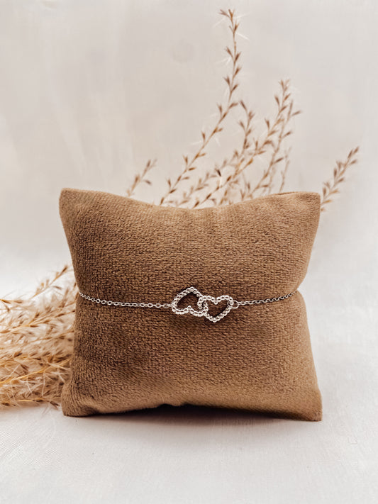 Armband Silver Heartbeat
