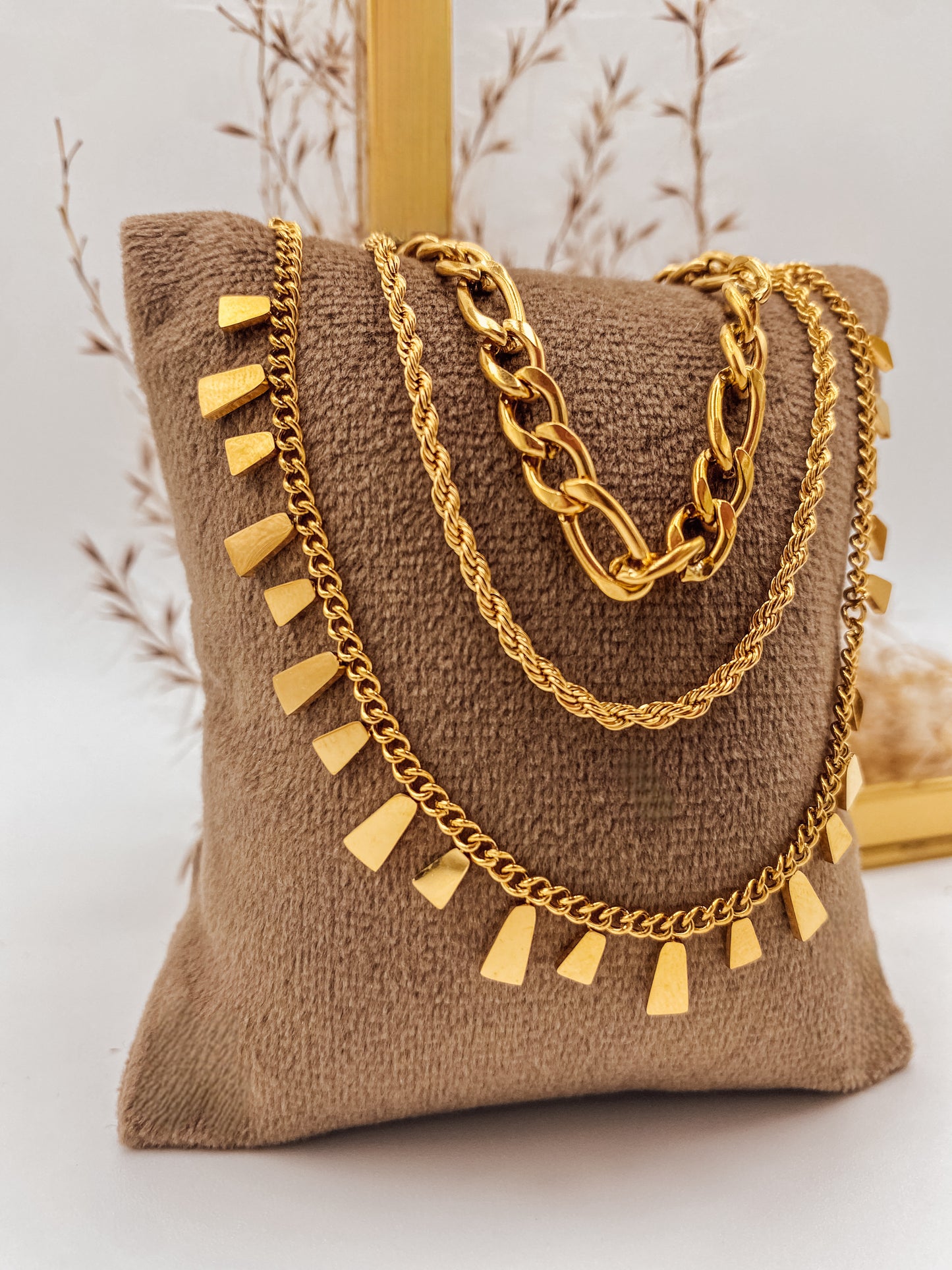3er Kette Lumora Gold