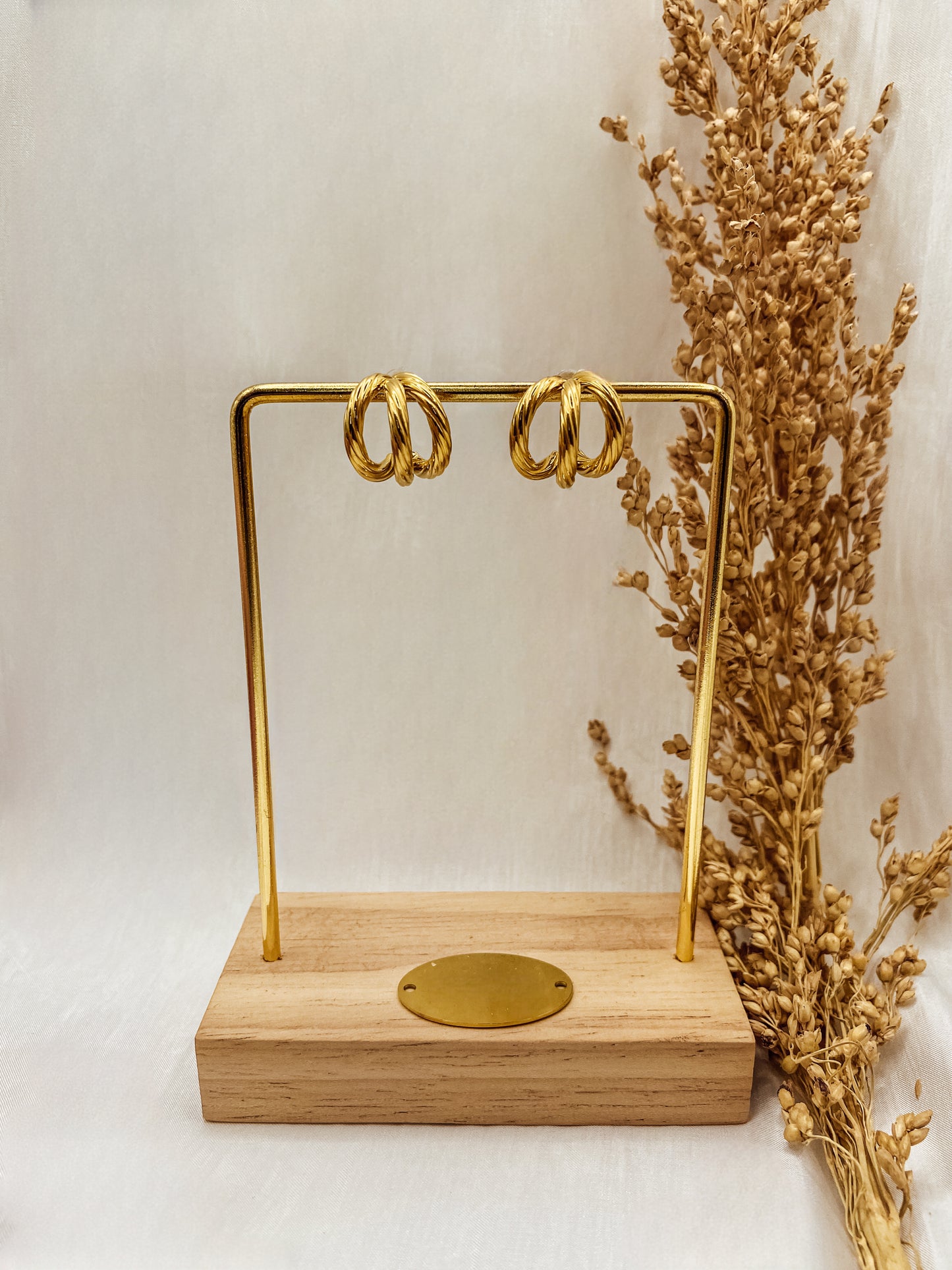 Ohrring Golden Shine