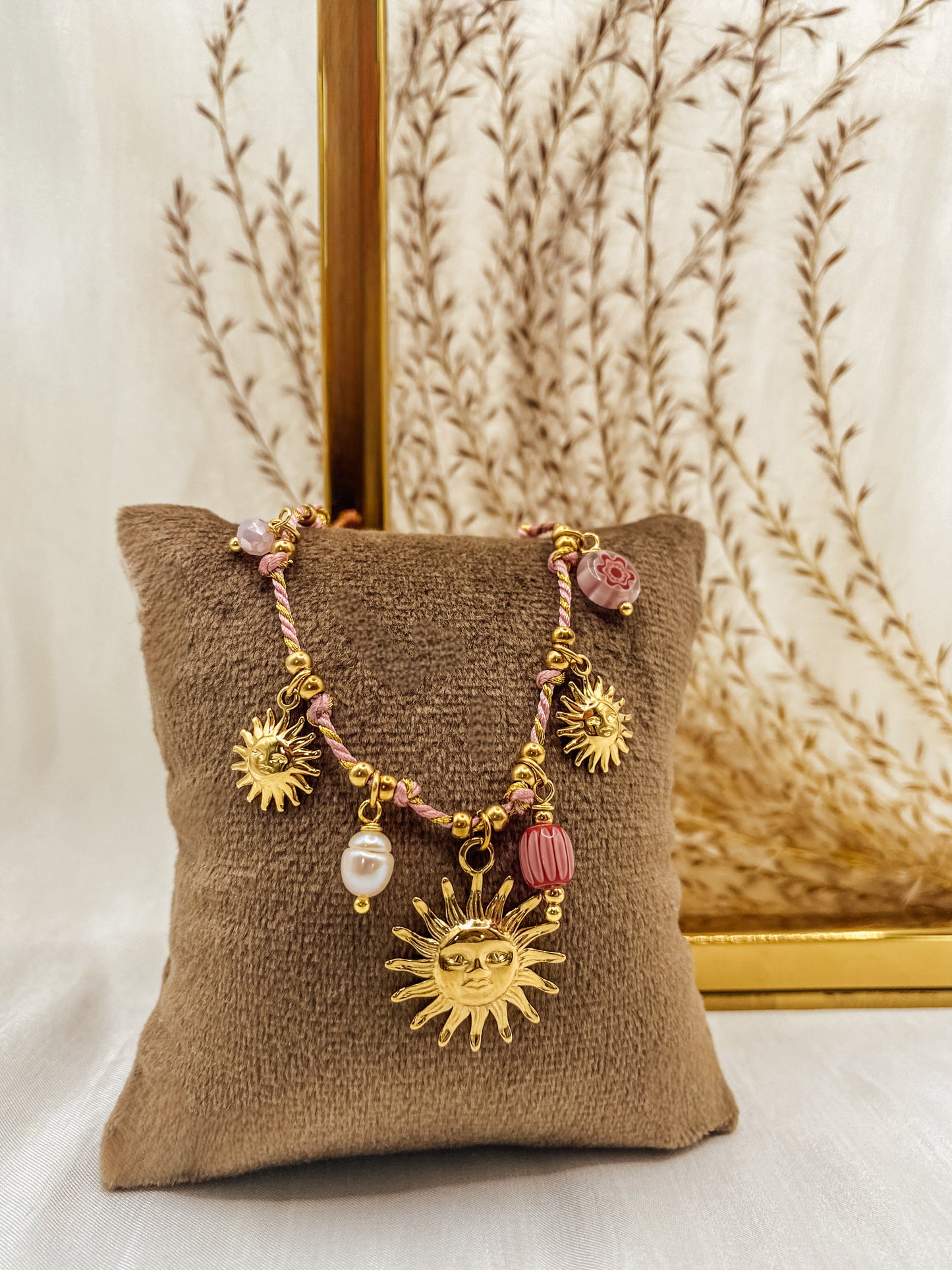 Kette Solara pink