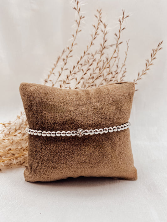Armband Silver Pearl
