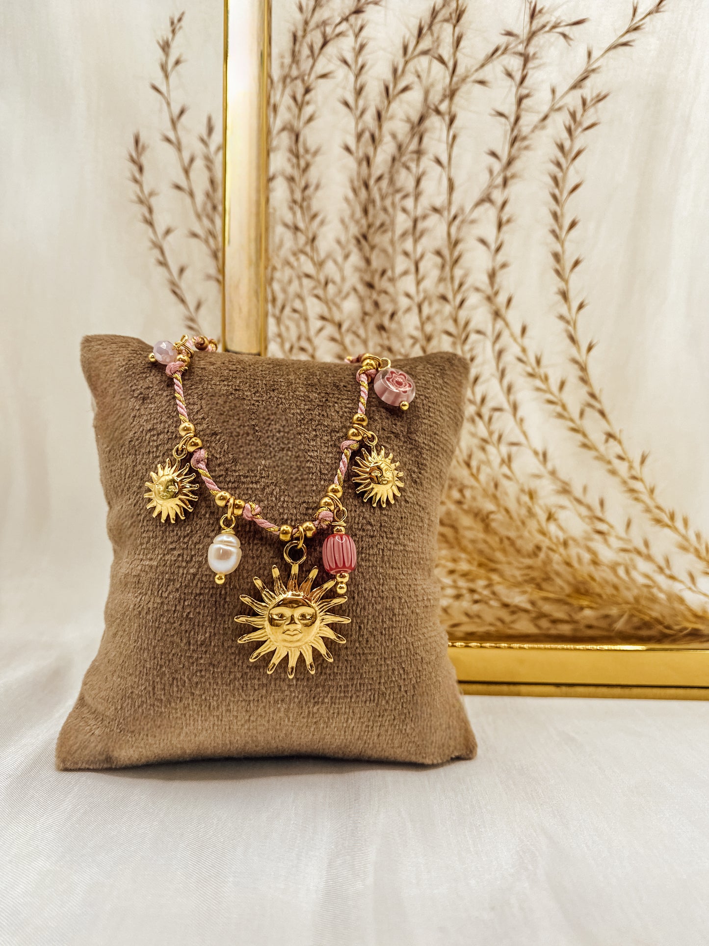 Kette Solara pink