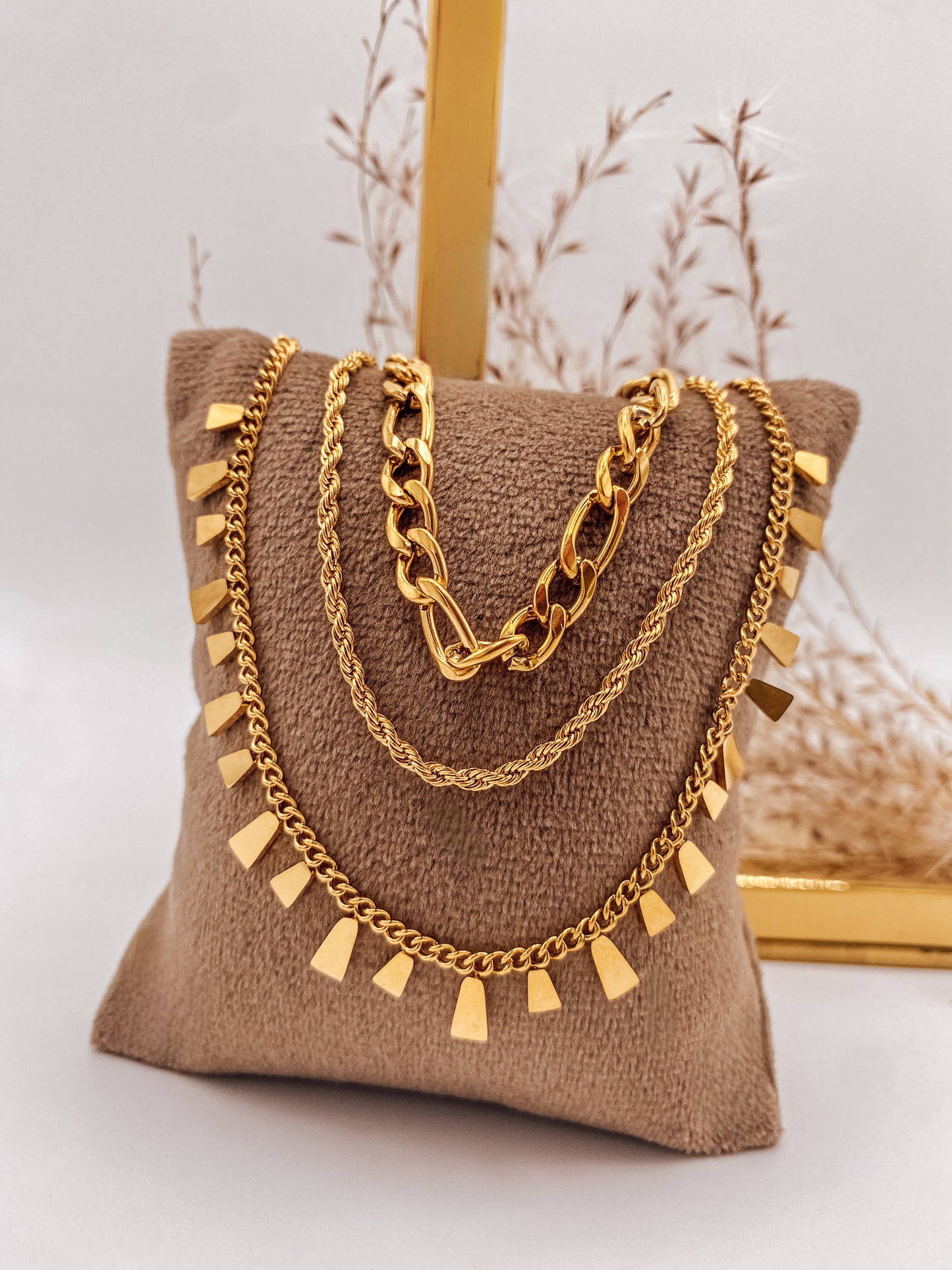 3er Kette Lumora Gold