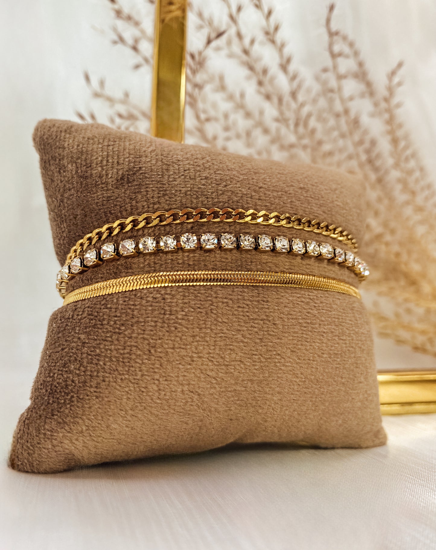 Armband Glitter Snake
