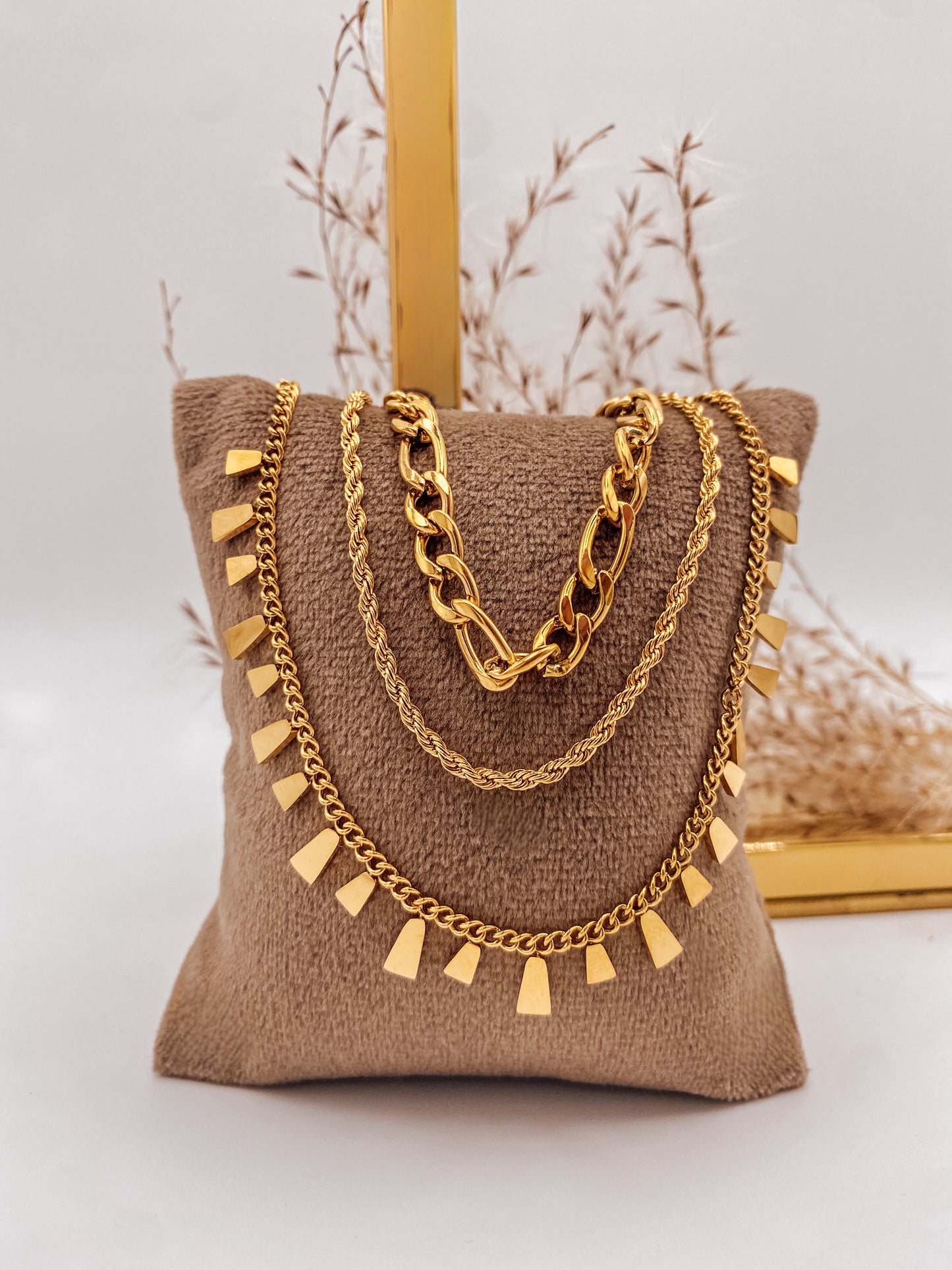 3er Kette Lumora Gold