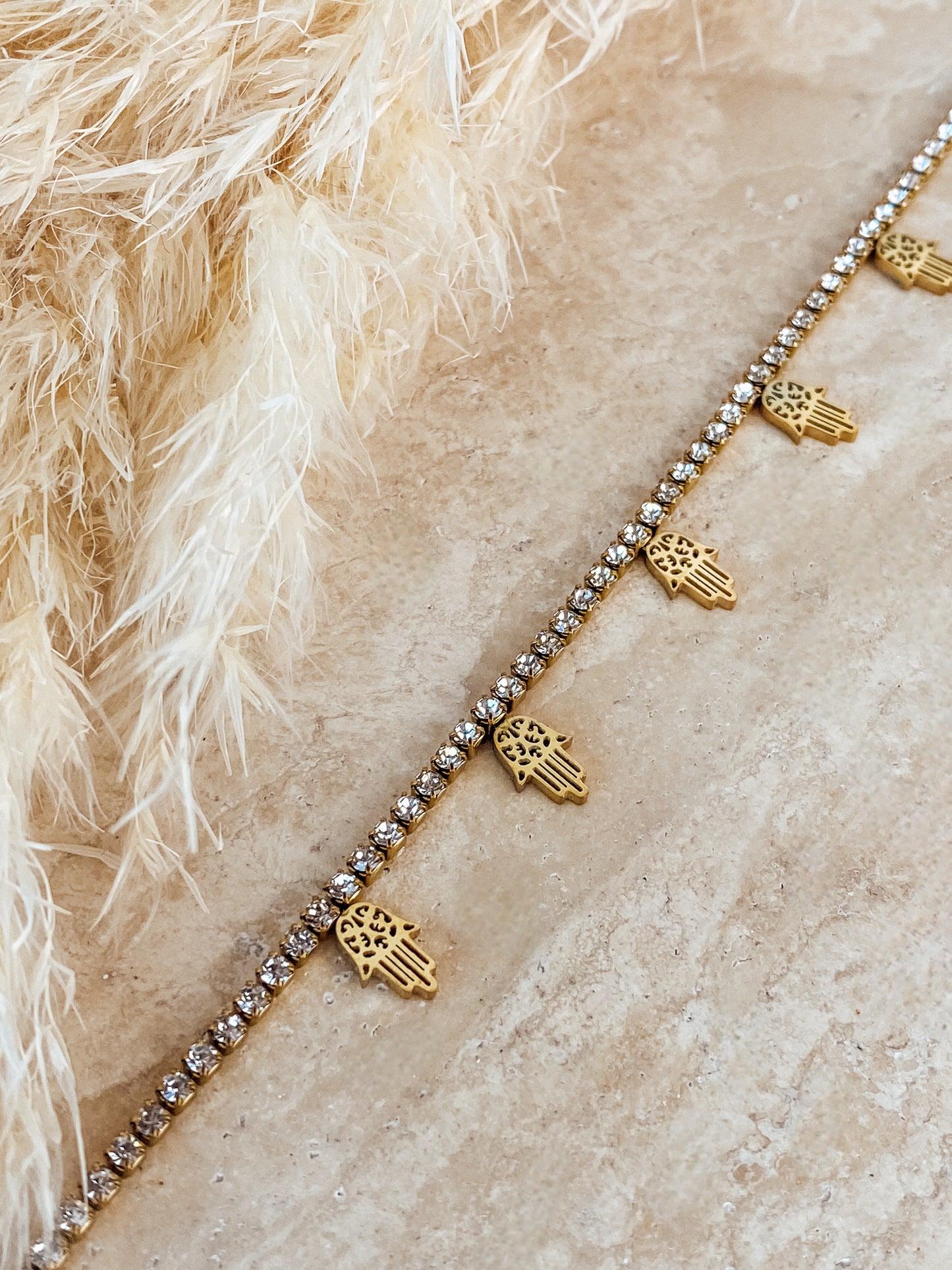 Fußkette Hamsa of Summer