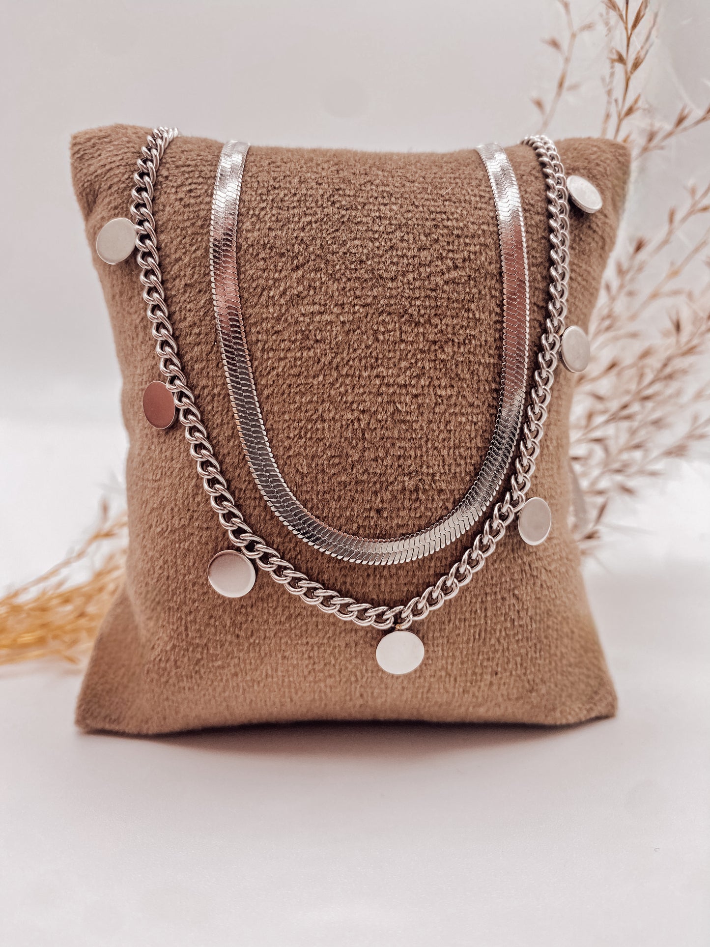 Doppelkette Silver Lucy