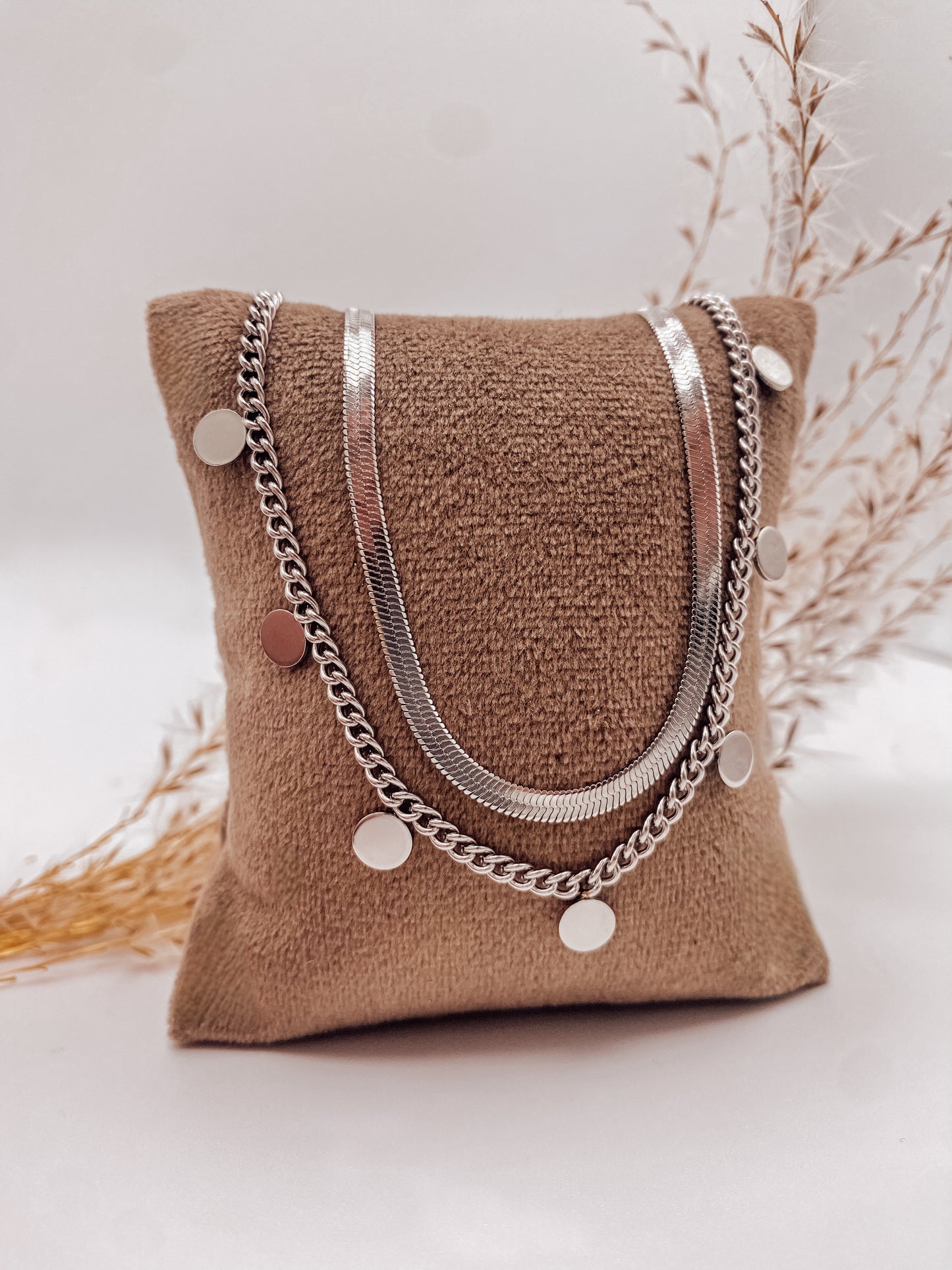 Doppelkette Silver Lucy