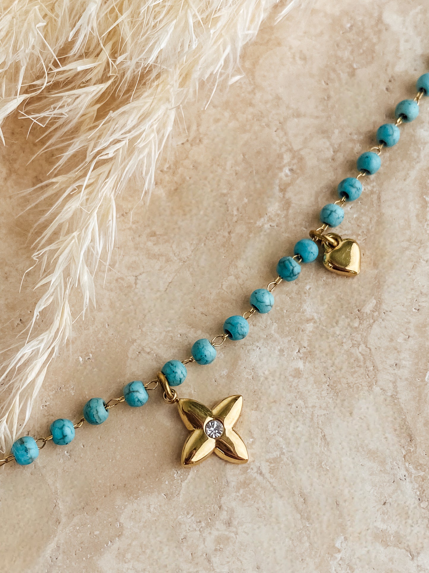 Fußkette Summertime Pearl