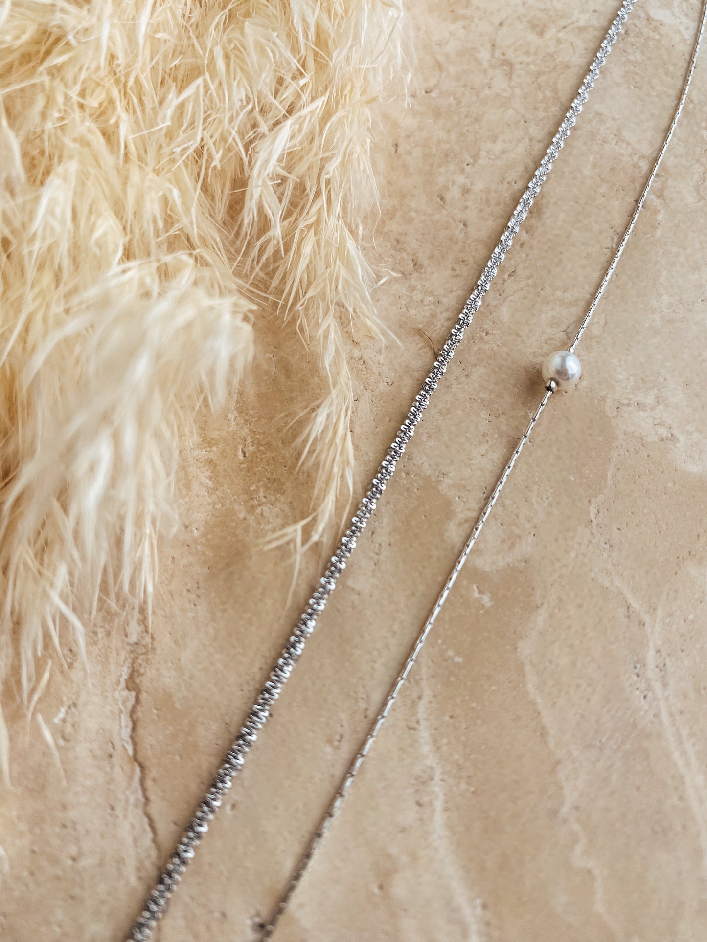 Fußkette Silver Sleek