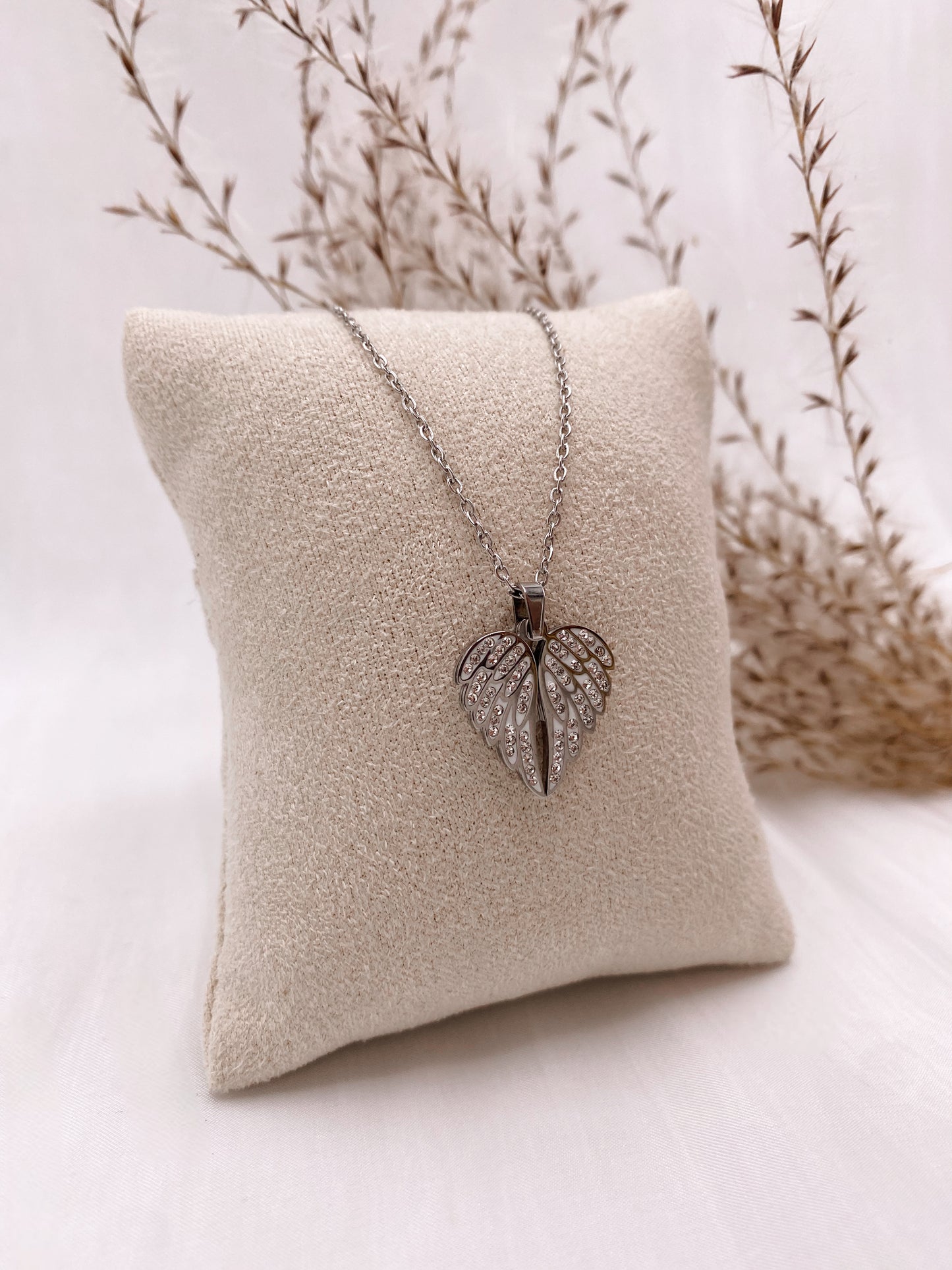 Kette Shimmer Wings Silver